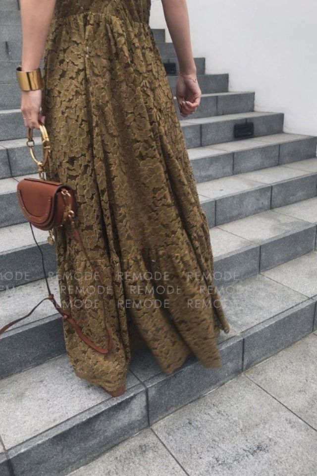 未使用★Ameri★ MEDI BACK CROSS DRESS★オケージョン★ Ameri（アメリ）の「MEDI BACK CROSS DRESS（ワンピース）」 - WEAR