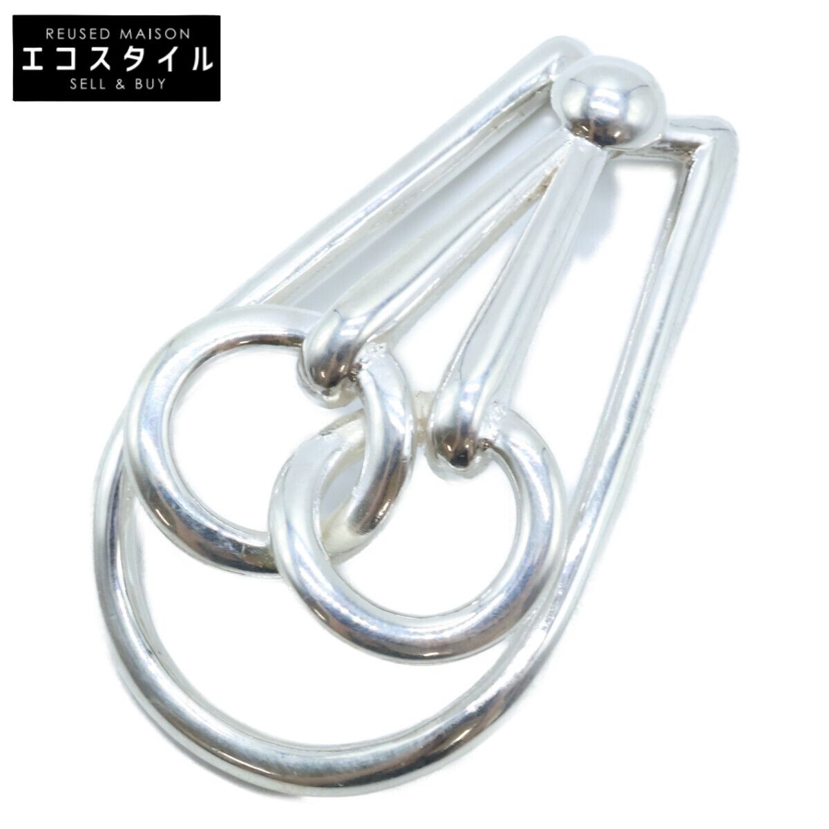 HERMES エルメス 925 ホースビット マネークリップ
