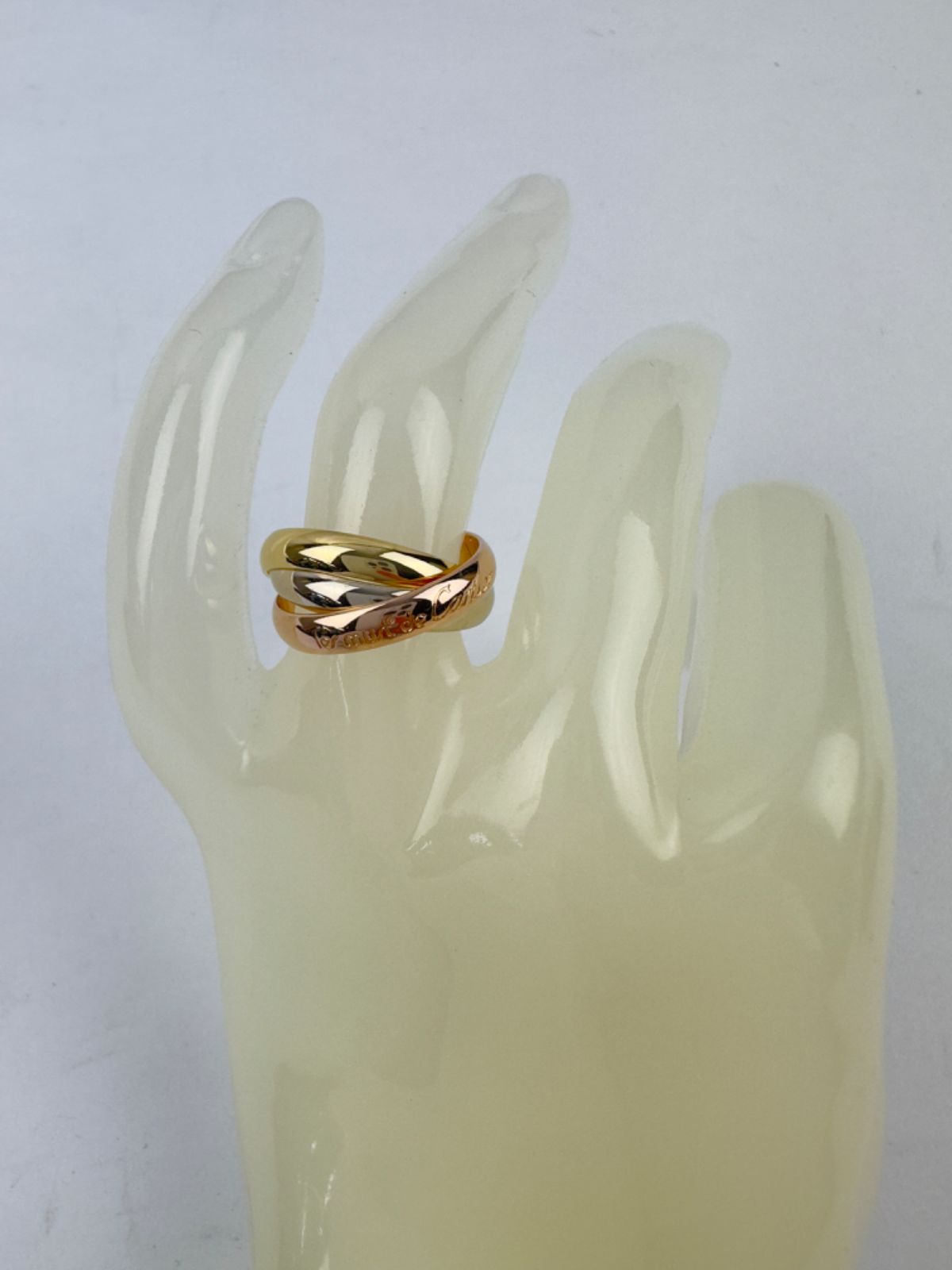 Cartier 【カルティエ】トリニティリング 3連リング 750（K18