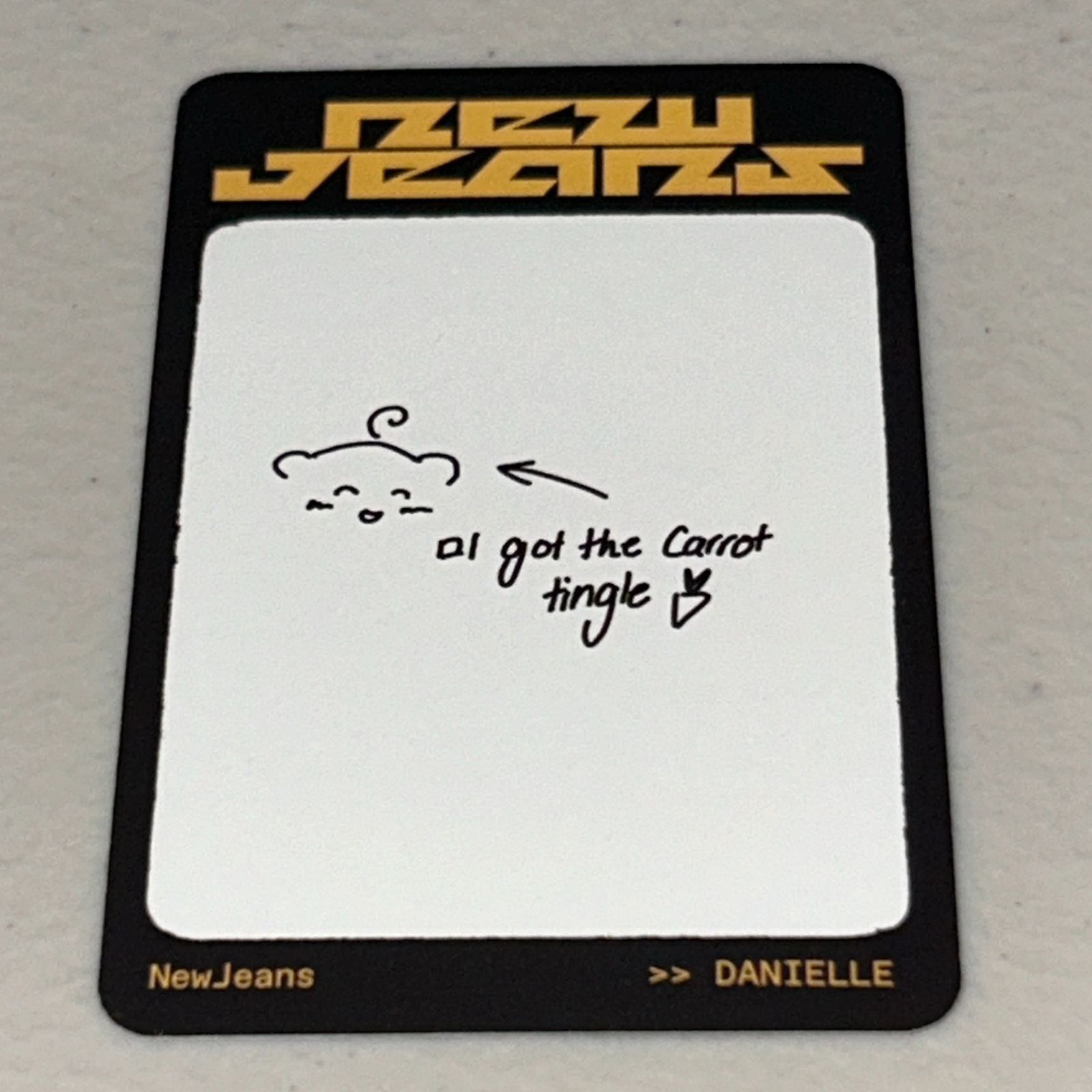 NewJeans ダニエル 直筆サイン「How Sweet」フォトカード - メルカリ