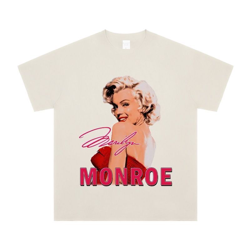 Tシャツ マリリン・モンロー プリントTシャツ メンズ カジュアル