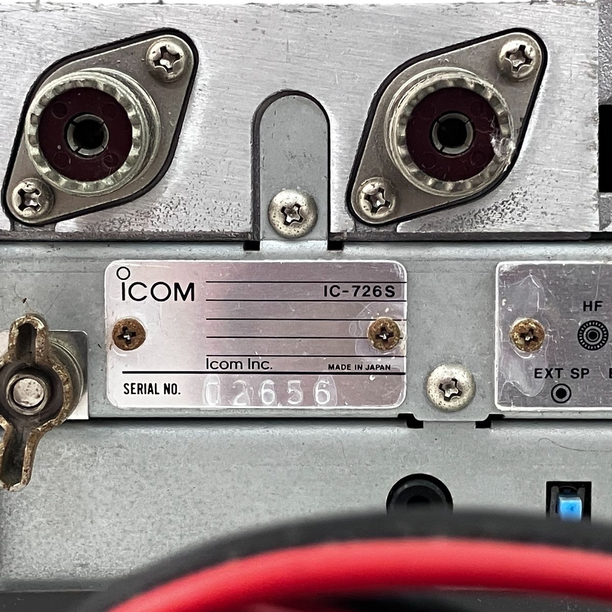 アイコム IC - 726 S ICOM IC-726S 無線機 固定器 トランシーバー アイコム ジャンク