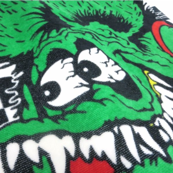 ラットフィンク フェイスタオル 【チェッカー】Rat fink - おもちゃ屋