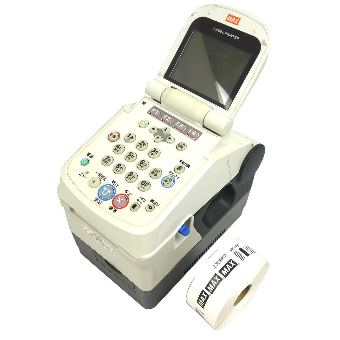 LP-S4062 6巻入 ラベルプリンタ用 上質感熱紙 ラベル マックス HRDEVELOPMENT_JP