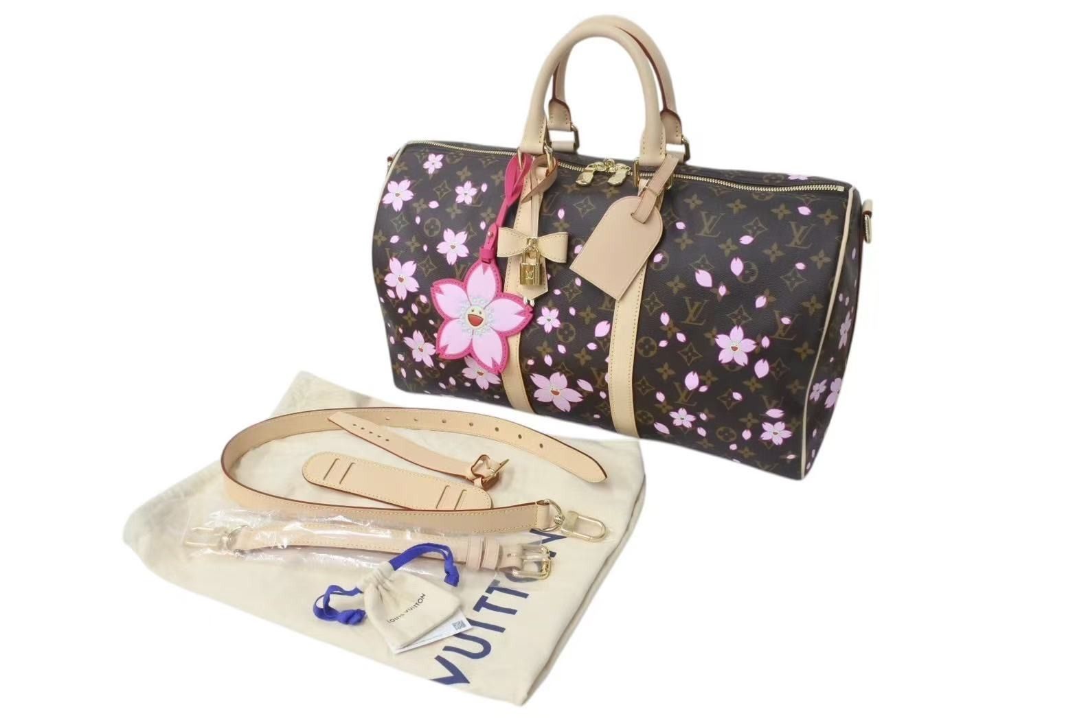 1/5出品まで　ルイヴィトン× 村上隆　スピーディ・バンドリエール 20 ヴィトン 村上隆 スピーディ・バンドリエール 20 未使用 正規品 LV