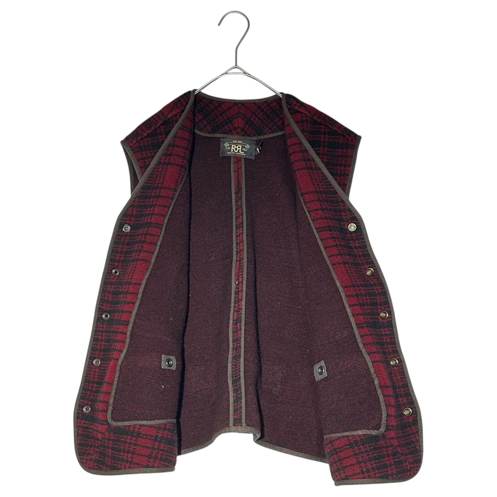 RRL ダブルアールエル WOOL VEST ウールベスト ブラウンズビーチ 