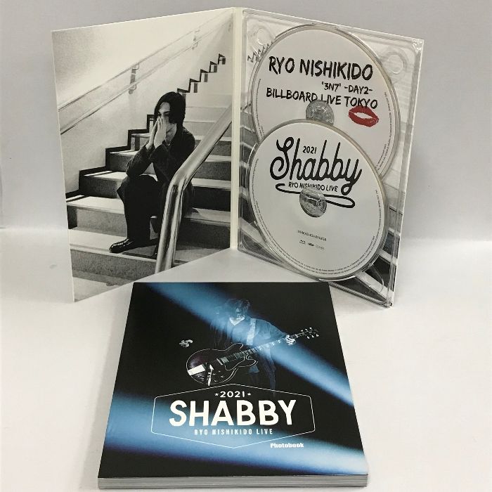錦戸亮LIVE 2021 SHABBY [2Blu-ray Disc+フォトブック] NOMAD RECORDS 錦戸亮　2枚組　Blu-ray