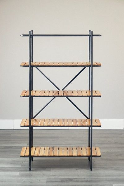 アイアン吊り棚ブラケット アイアンシェルフ 高さ53cm 2本セット