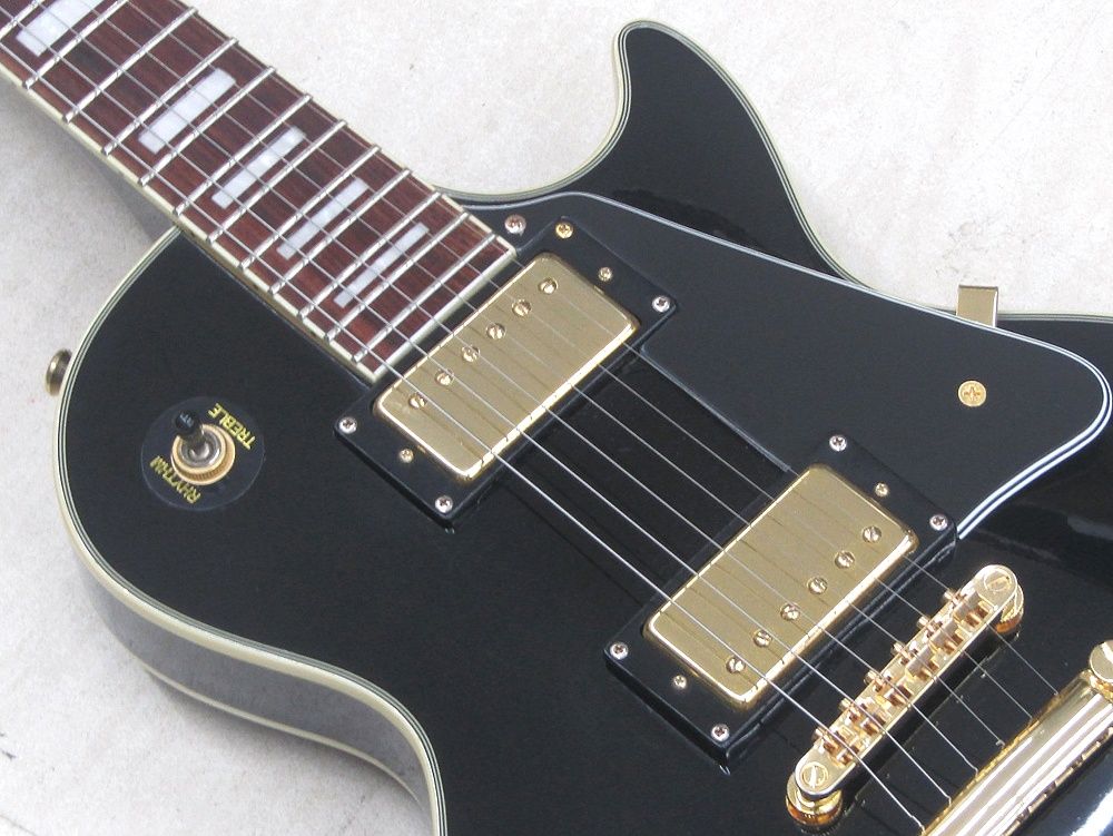 Epiphone エピフォン Les Paul Custom EB レスポールカスタム エレキギター ソフトケース付き