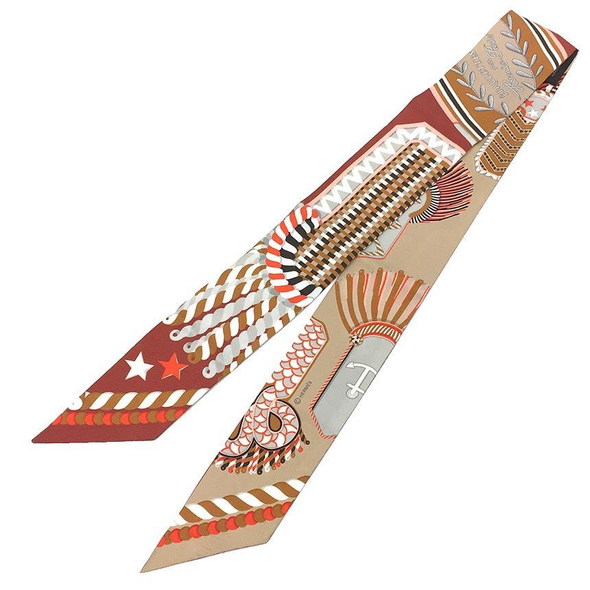HERMES エルメス ツイリー スカーフ Epaulettes de Gala aq11047