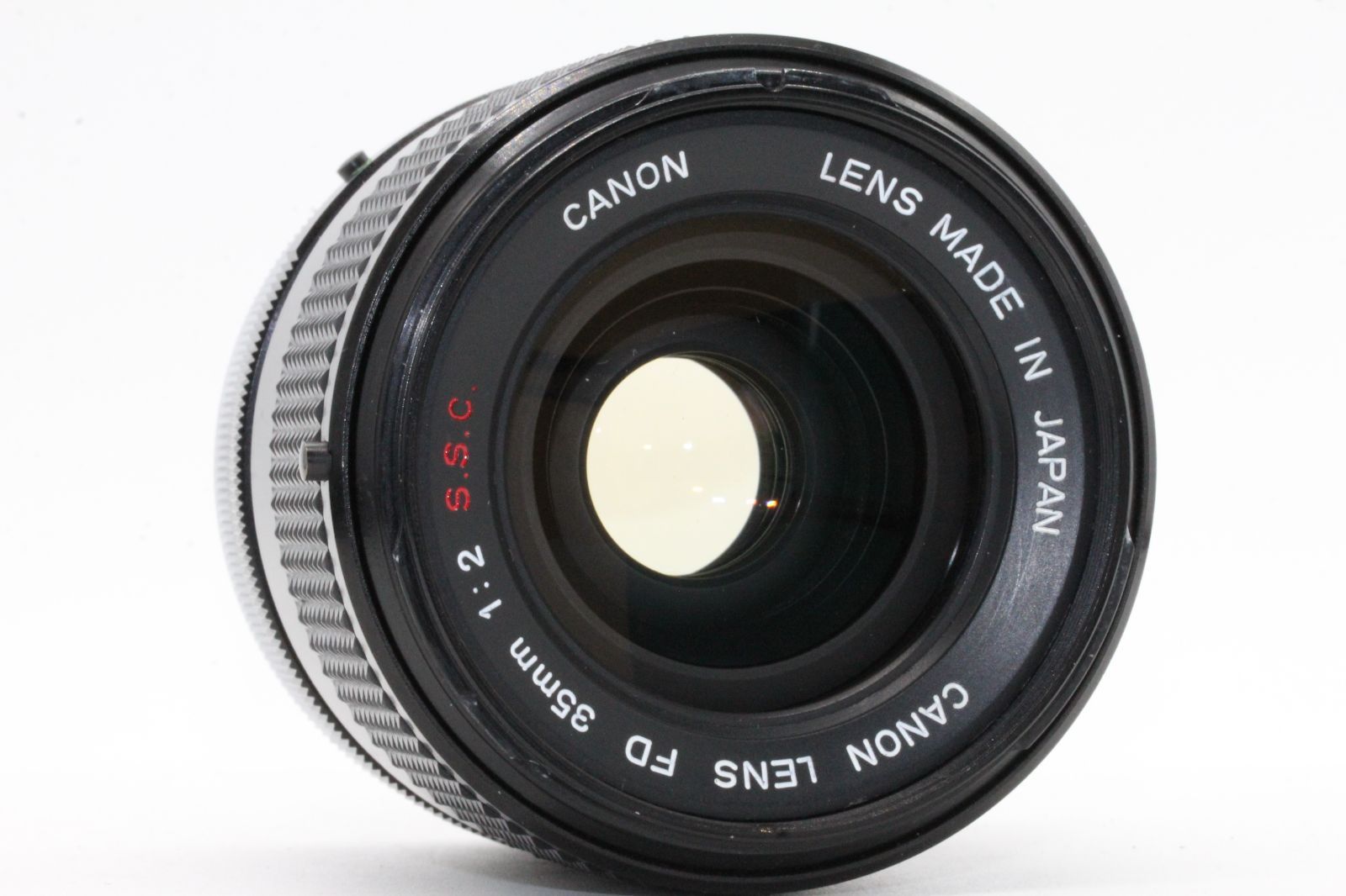 キャノン Canon FD 35mm f2 S.S.C. 凹レンズ 最小絞り16-