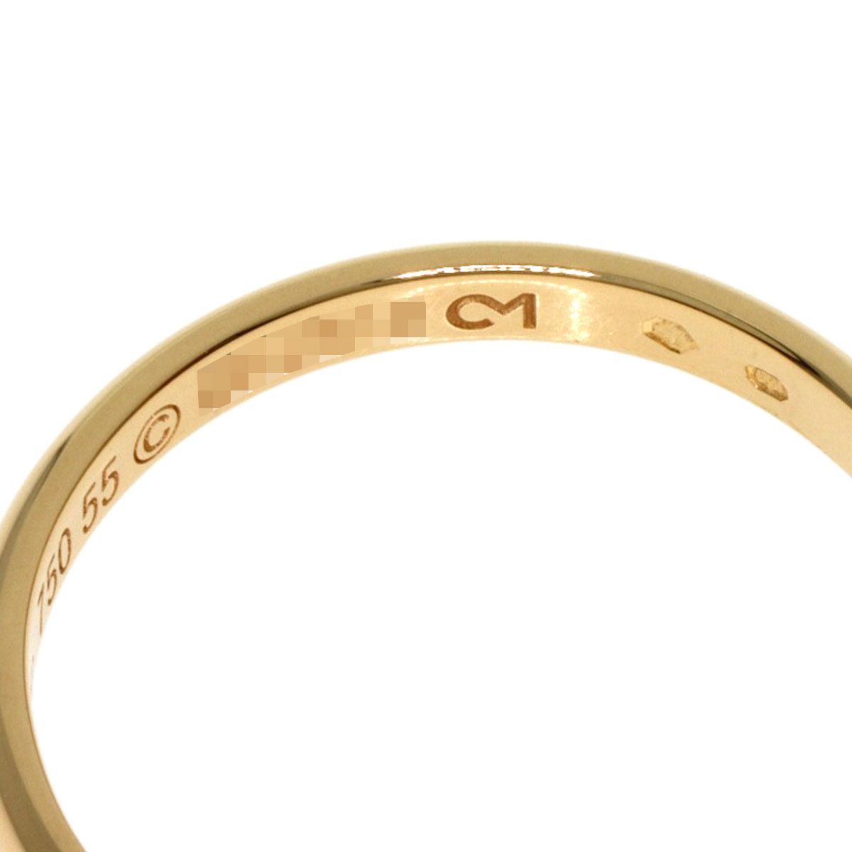 CARTIER カルティエ クラシック ウェディング #55 リング・指輪 K18YG  