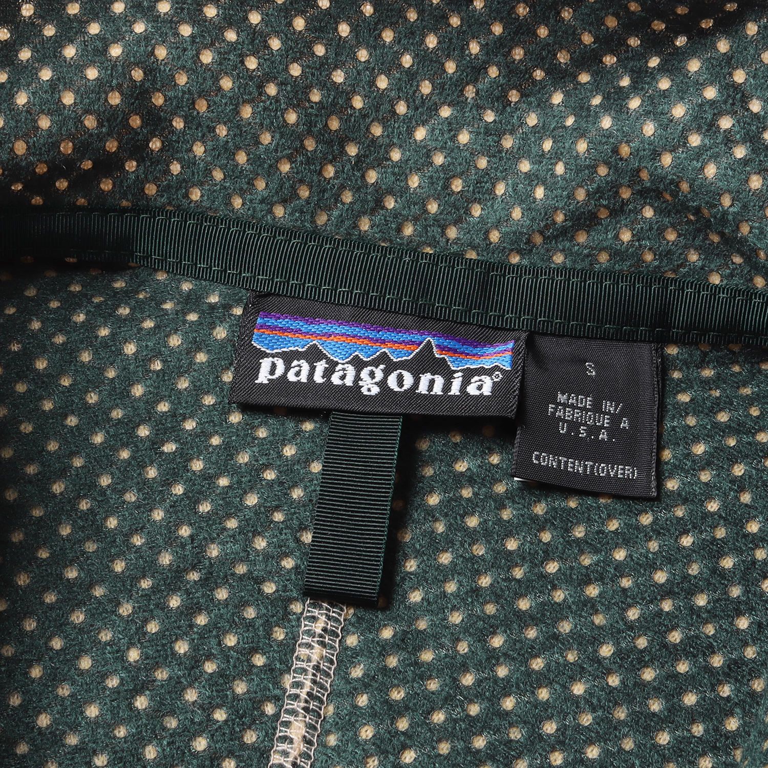 Patagonia パタゴニア ジャケット サイズ:S 90s ベビー レトロ カーディガン USA製 / デッドストック ナチュラル ダークグリーン  アウター ブルゾン アウトドア ブランド 古着 90年代 - メルカリ