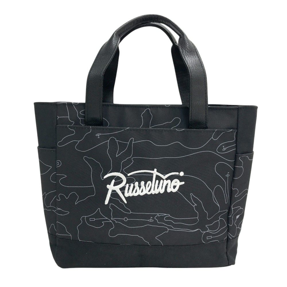 RUSSELUNO ラッセルノ カートバッグ ルチャ 総柄 ブラック系