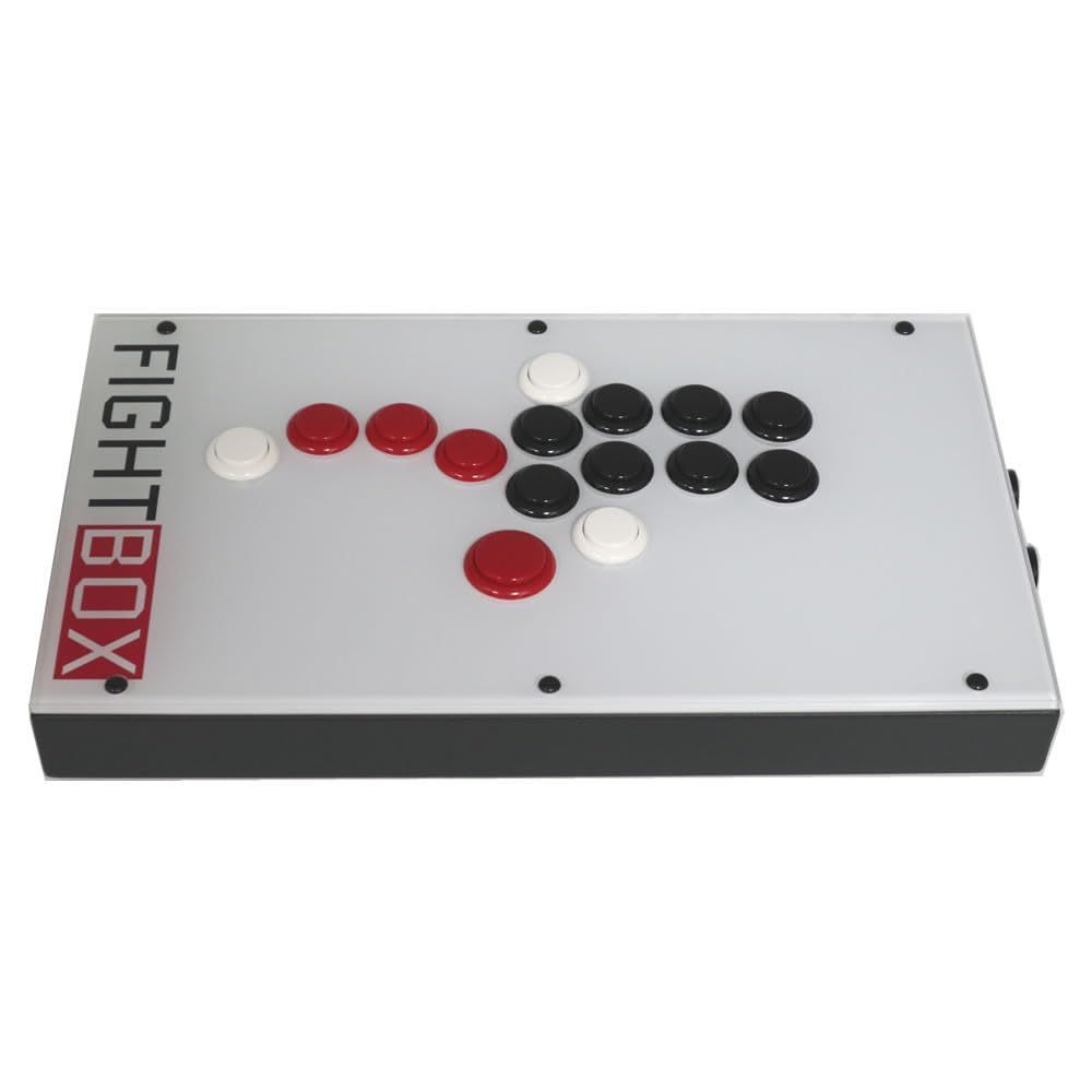 【特価商品】PC/PS3/Switch対応全ボタンレバーレスアーケードファイトスティックゲームコントローラー F10-PC FightBox