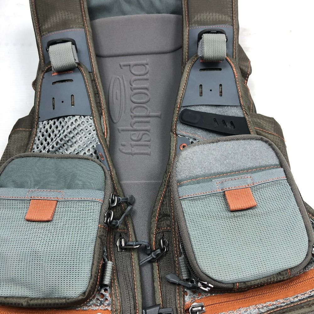 ΣΣfishpond フィッシュポンド フィッシングベスト リッジライン テック  