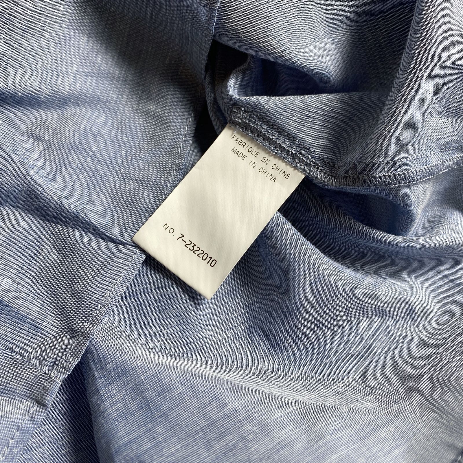 ☆定価49,500円/ケイタマルヤマ/Linen Loan ブラウス バックリボン 