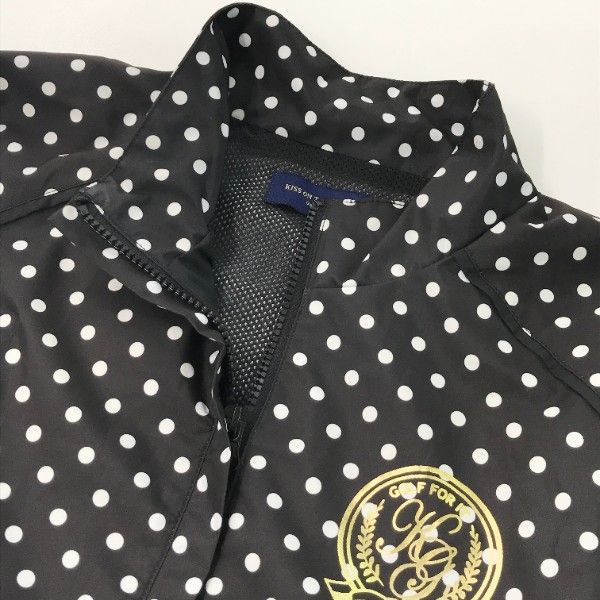KISS ON THE GREEN キスオンザグリーン 2way ジップジャケット ドット