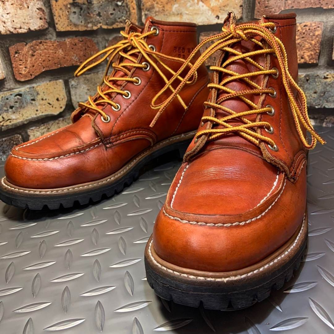 ☆REDWING 8175 裏半円犬タグ 1991年製 US6.5E (23A20) VINTAGE