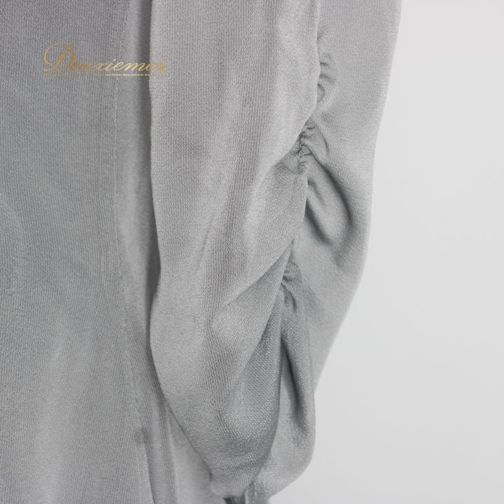 一年中大特価。 社交ダンス 衣装 ドレス ワンピース レッスンウェア パーティ衣装 女性用 レディース オールシーズン 無地 SEKINE セキネ グレイ系 シンプル 気品 シンプルデザイン おしゃれ 大人 ダンス練習 着心地 ゆったり フォーマル 代引OK！