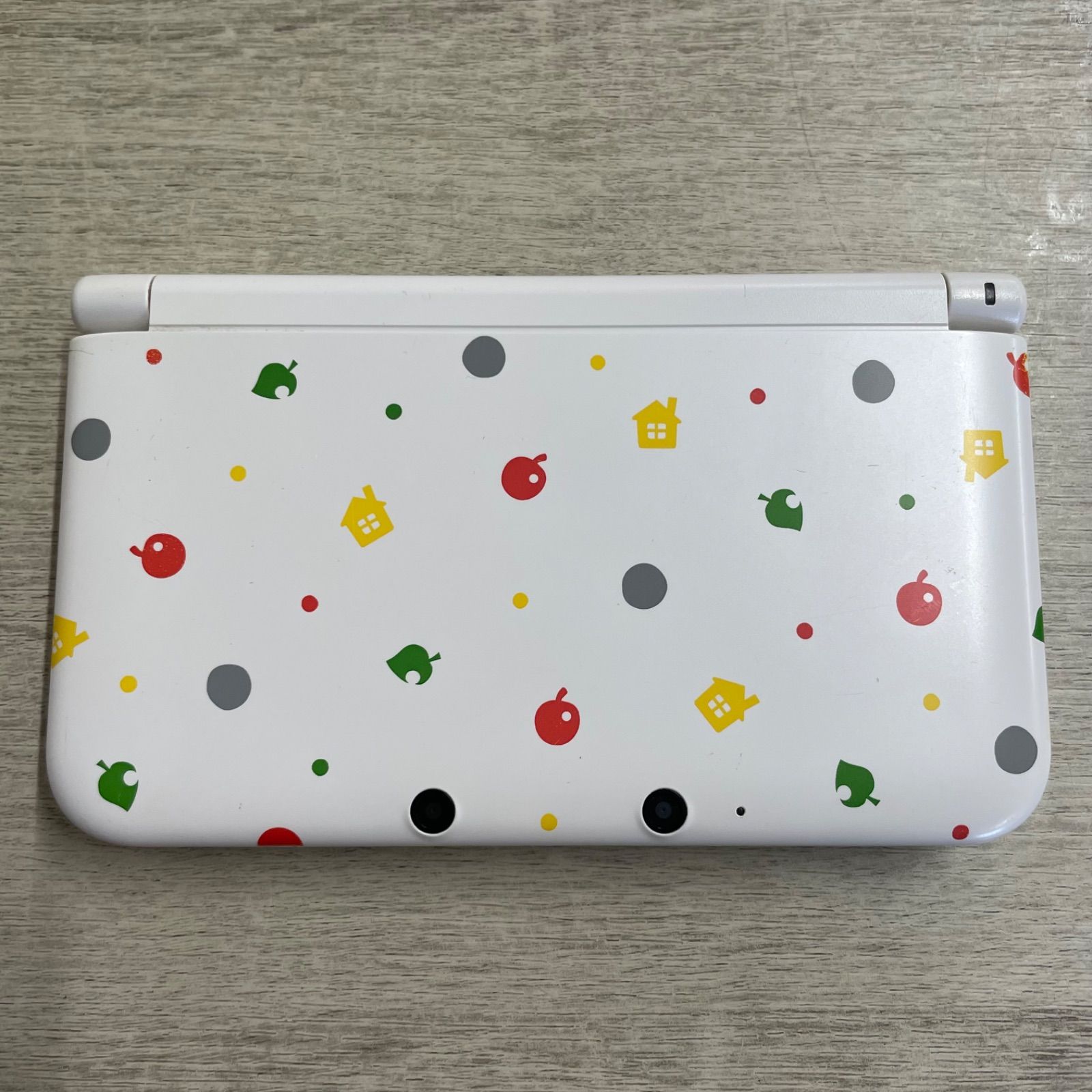 Nintendo 任天堂 3DS LL ホワイトどうぶつの森デザイン 本体