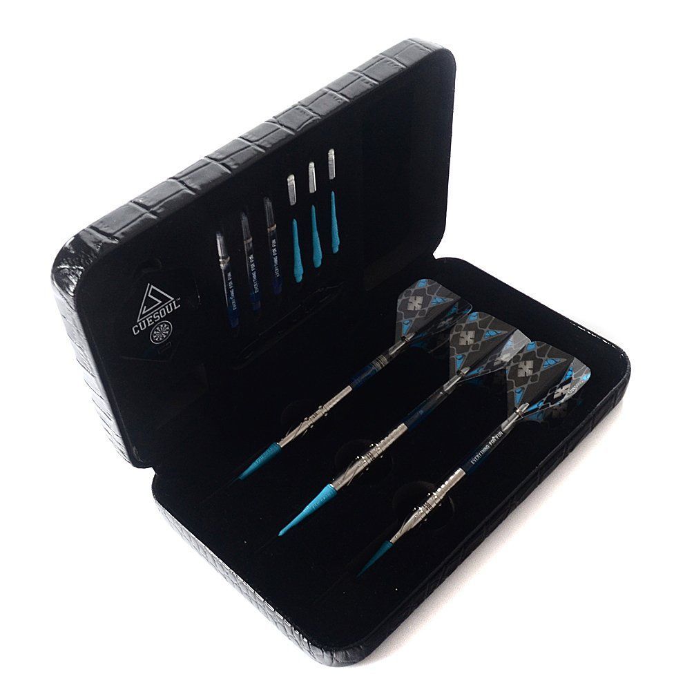 繊細さのある 人気商品 Cuesoul タングステンソフトチップダーツセット20g タングステン95% サマーセール開催中！