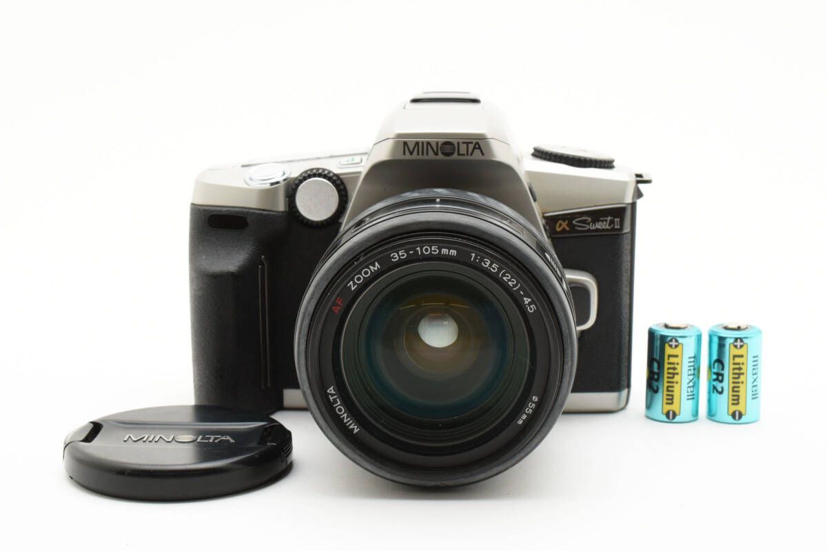 完動品 MINOLTA α Sweet Ⅱ L ダブルズームセット 返品保証 赤城耕一：第23回 フィルム写真をはじめたい方にはおすすめな