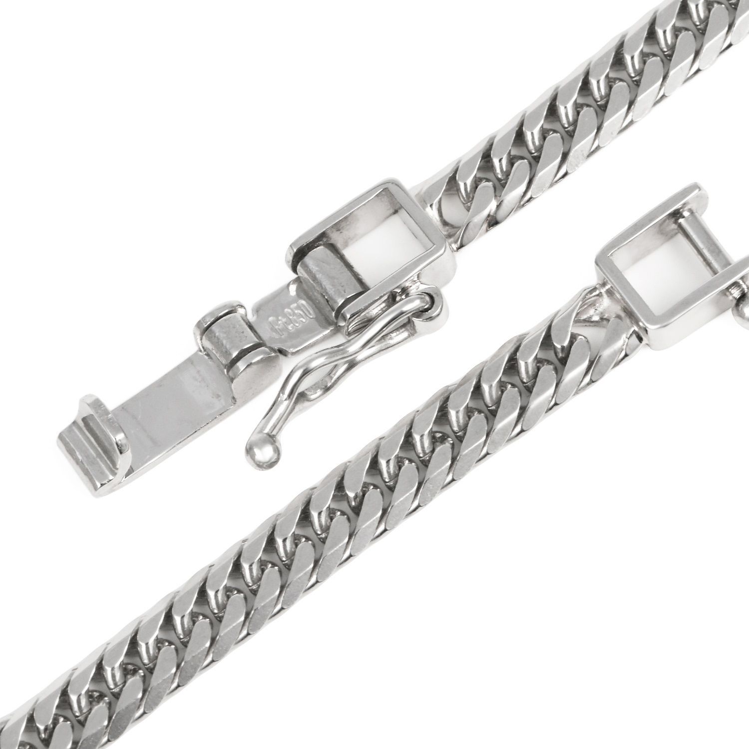 プラチナ 喜平ネックレス 6面ダブル 22g 55cm メンズ レディース