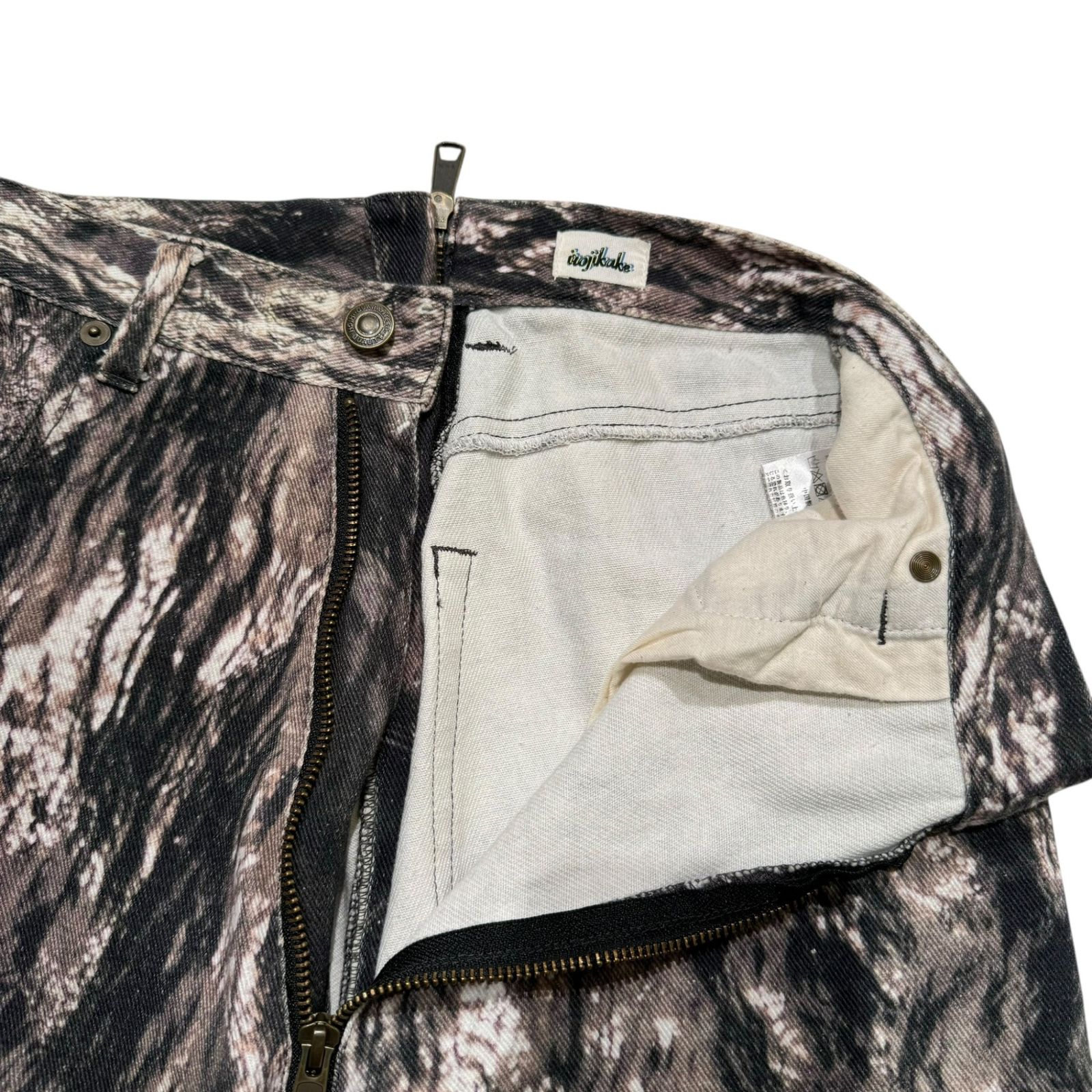 IROJIKAKE □□ ⑤ IG22SS-PT33 オーバージップ迷彩パンツ レディース  