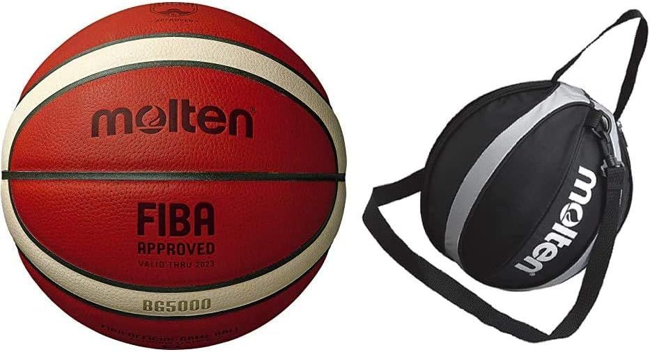 モルテン(MOLTEN) バスケットボール 天然皮革 貼り 7号球 一般男子