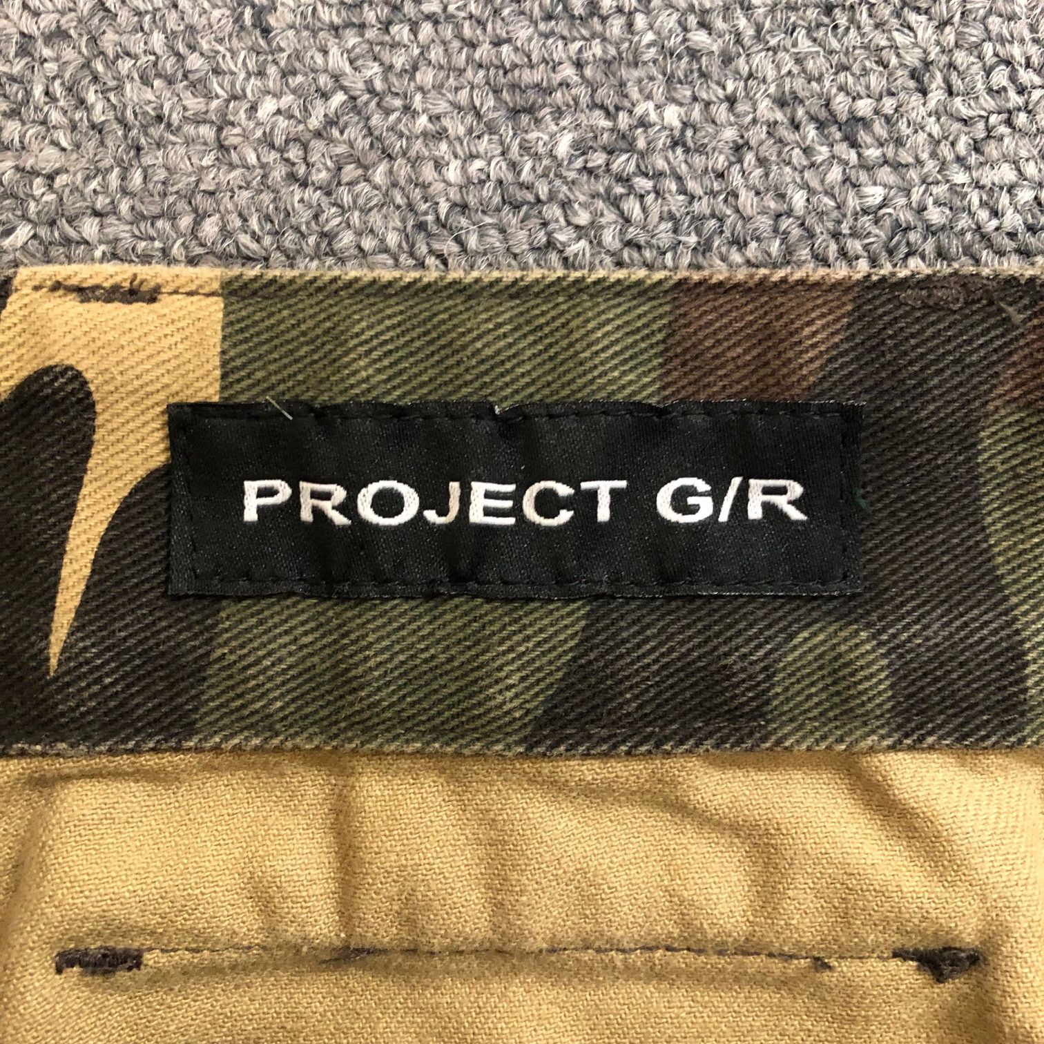定価51700円 PROJECT G/R 24SS COATED BIKER ARMOURED FLARE PANTS 