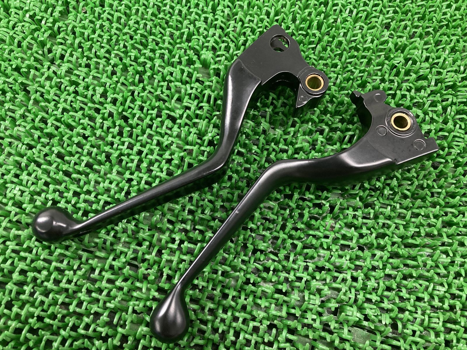 スポーツスター レバー 左右 社外 中古 ハーレー 14-21年スポスタ ノーマルタイプ ベアリング付き ブレーキレバー クラッチレバー