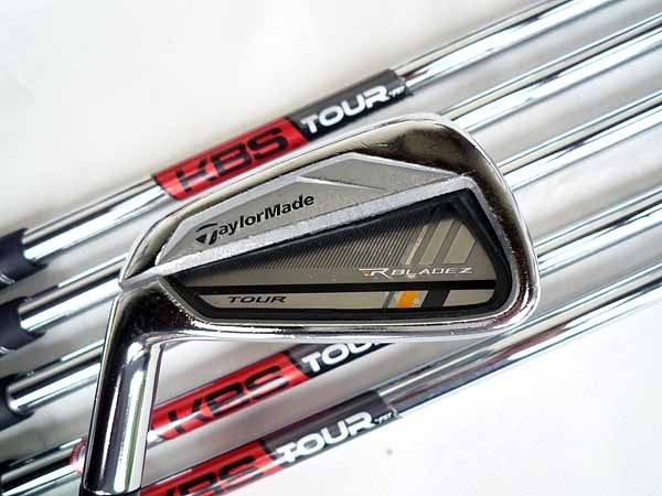 左用 テーラーメイド ロケットブレイズ RocketBladez Tour アイアン KBS 6本 S 日本仕様