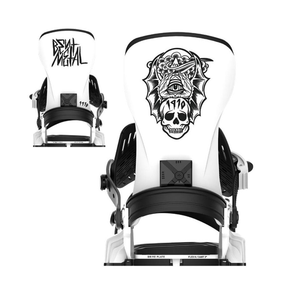 24-25 BENTMETAL BINDING TRANSFER ベントメタル バインディング トランスファー WHITE