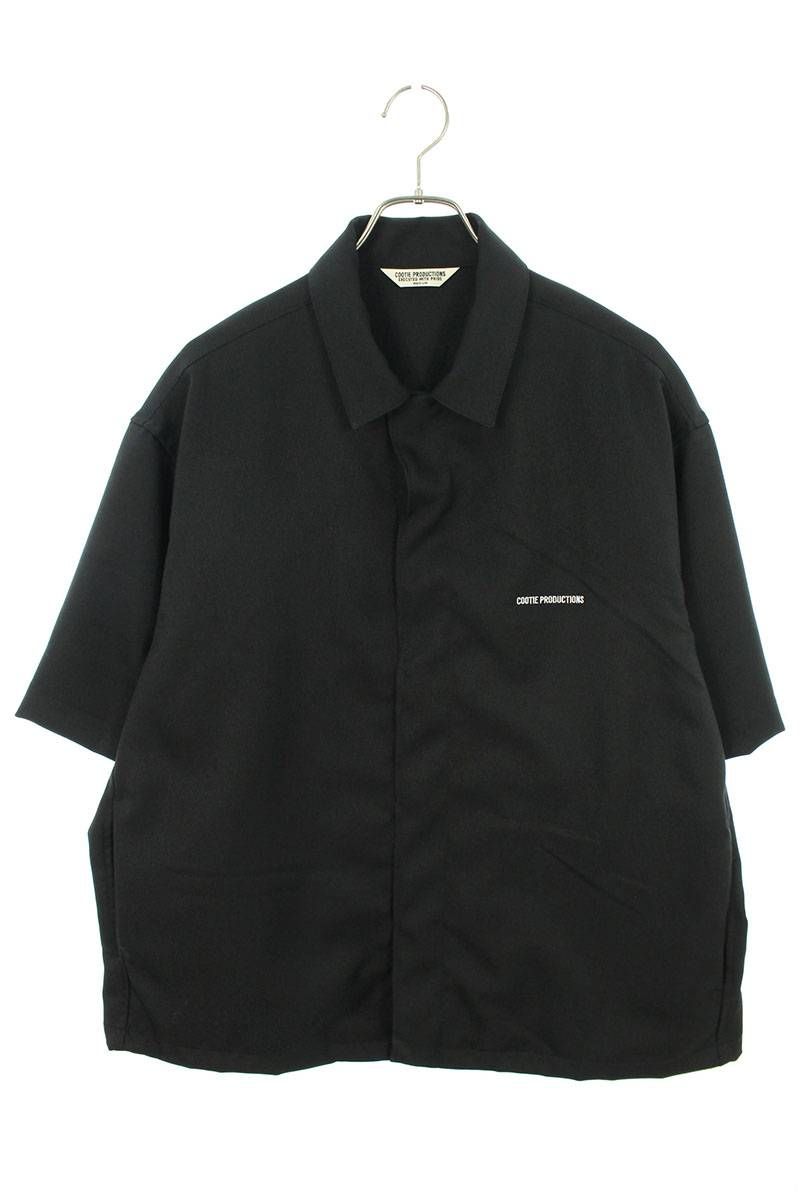 クーティー 23SS Polyester Twill Fly Front S/S Shirt ポリエステル