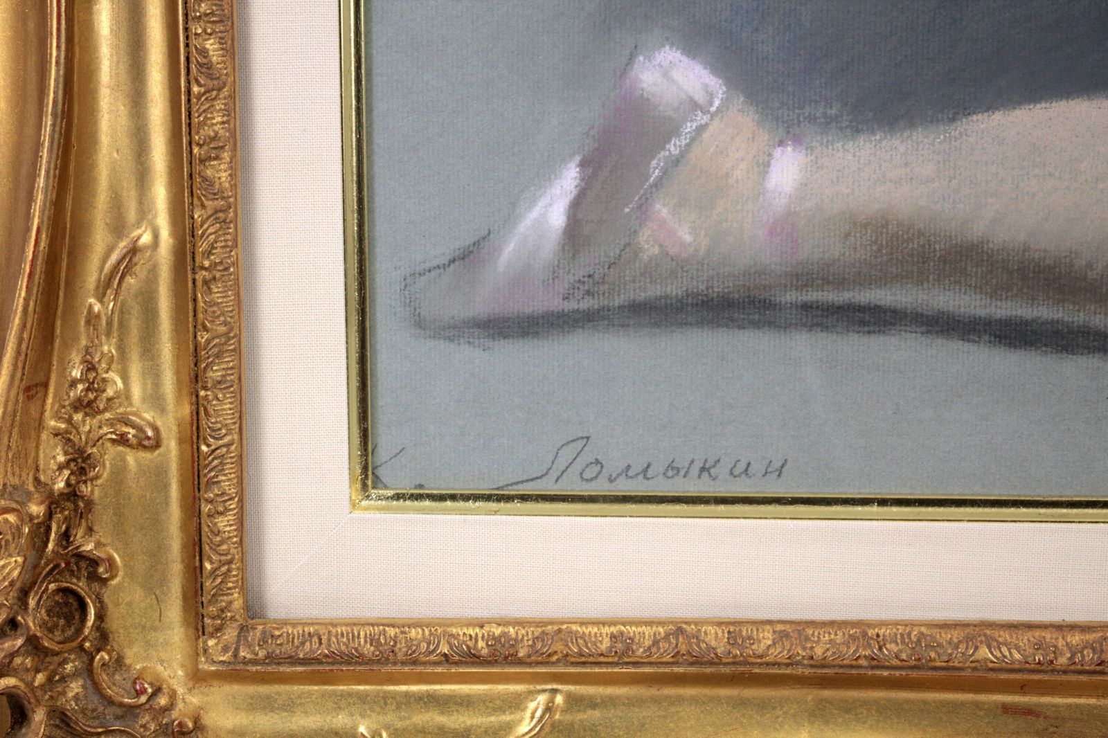 ロムイキン 「喝采」 パステル画 絵画 - メルカリ