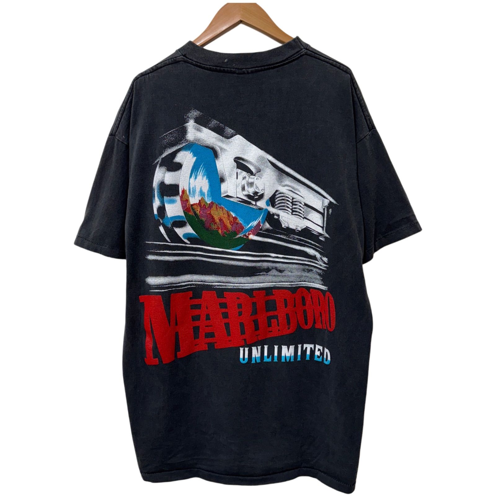 古着通販】90s USA製 DELTA Marlboro マルボロ Tシャツ No Brand