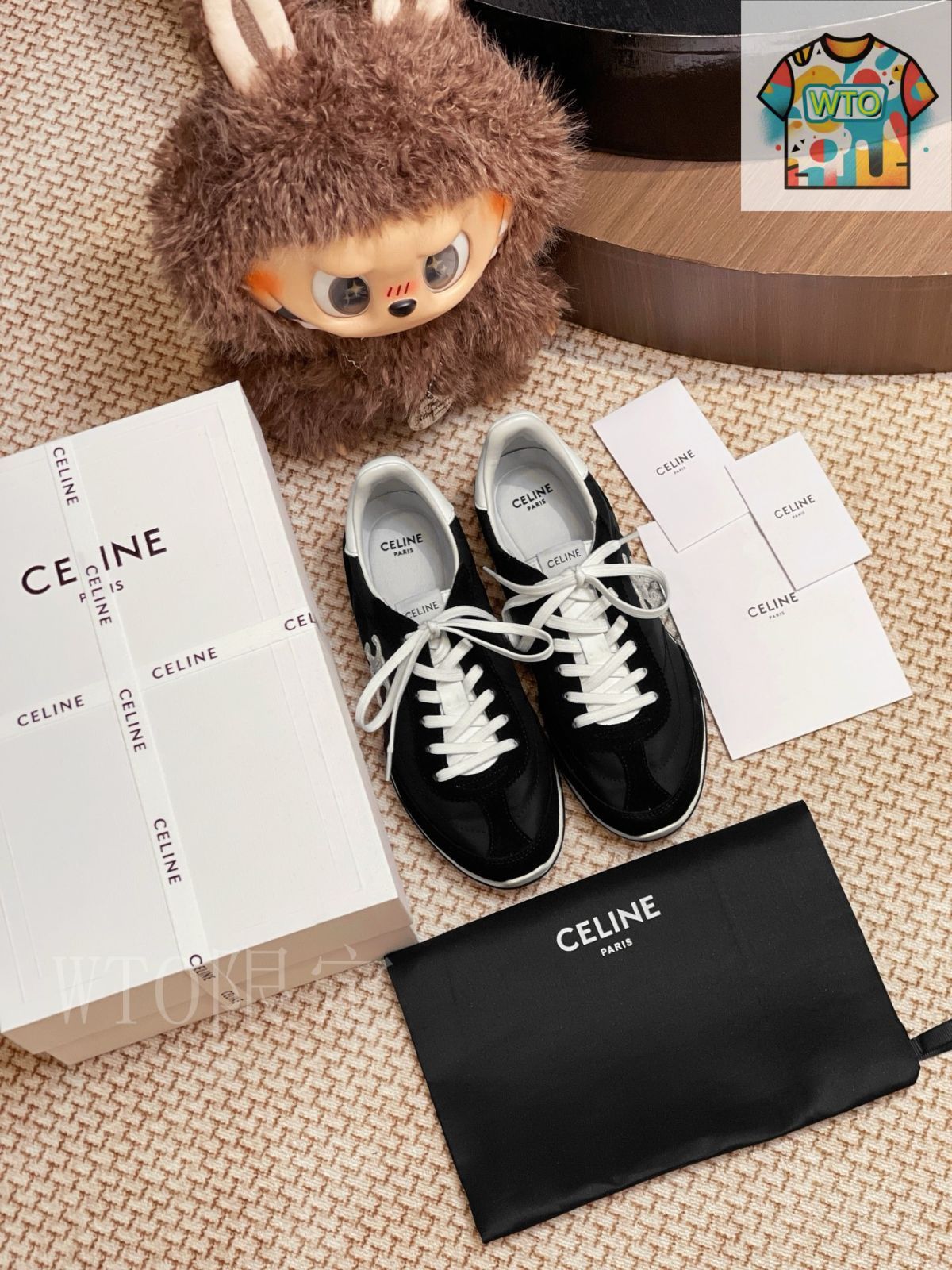 CELINE セリーヌ カジュアルスポーツシューズ02-3