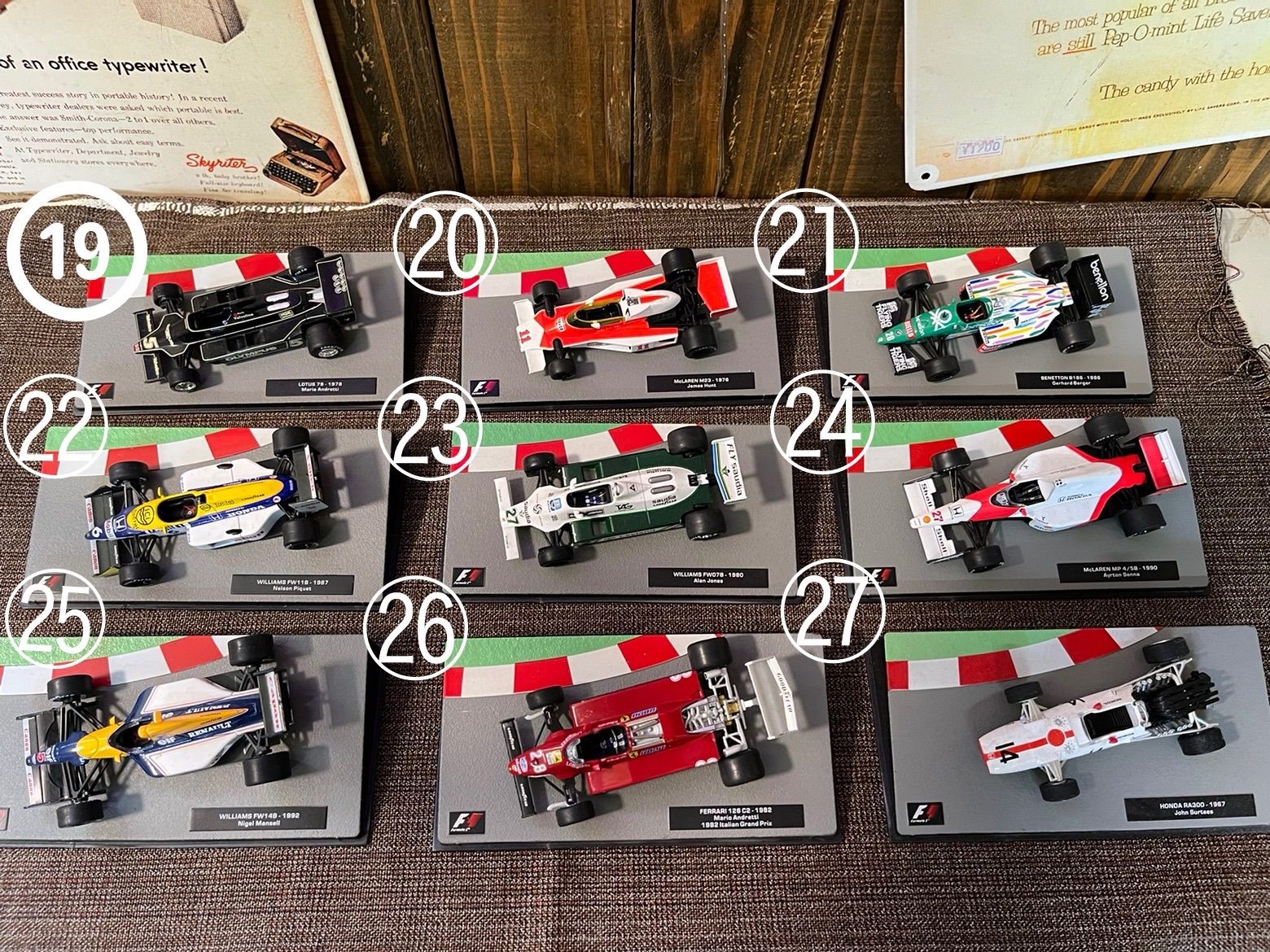 DeAGOSTINI F1マシンコレクション ミニカー まとめ売り ディアゴスティーニF1マシンコレクション まとめ売り バラ売り可