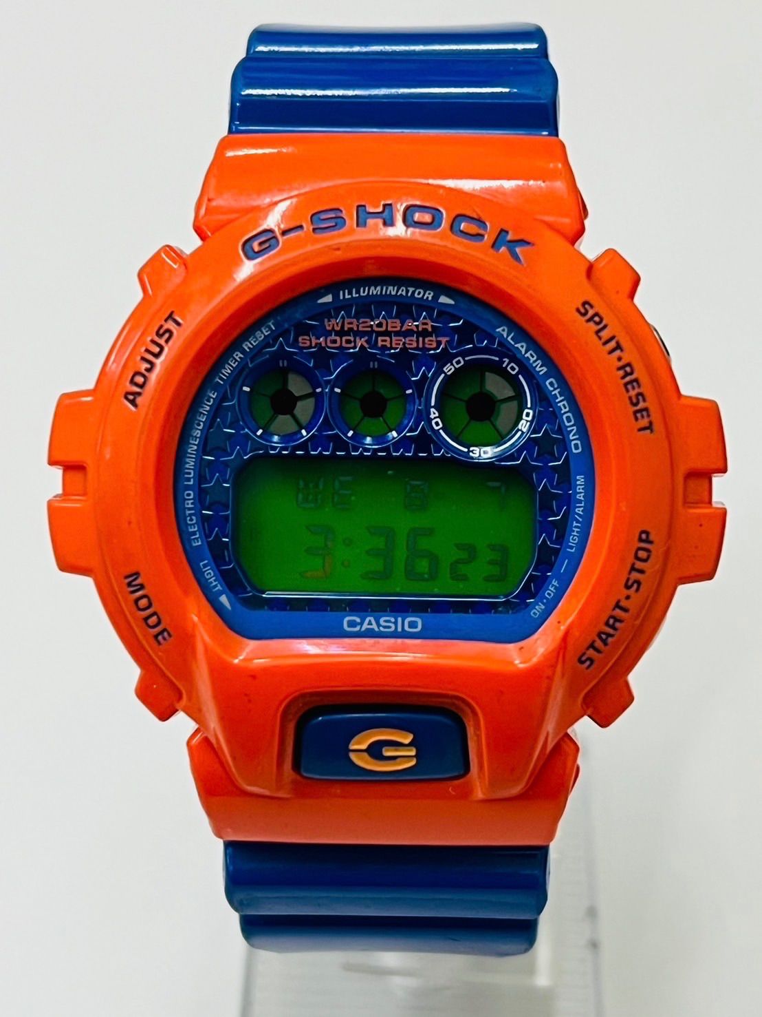 【電池交換済】G-SHOCK クレイジーカラーズ DW-6900SC-4JF 電池交換済】G-SHOCK クレイジーカラーズ DW-6900SC-4JF