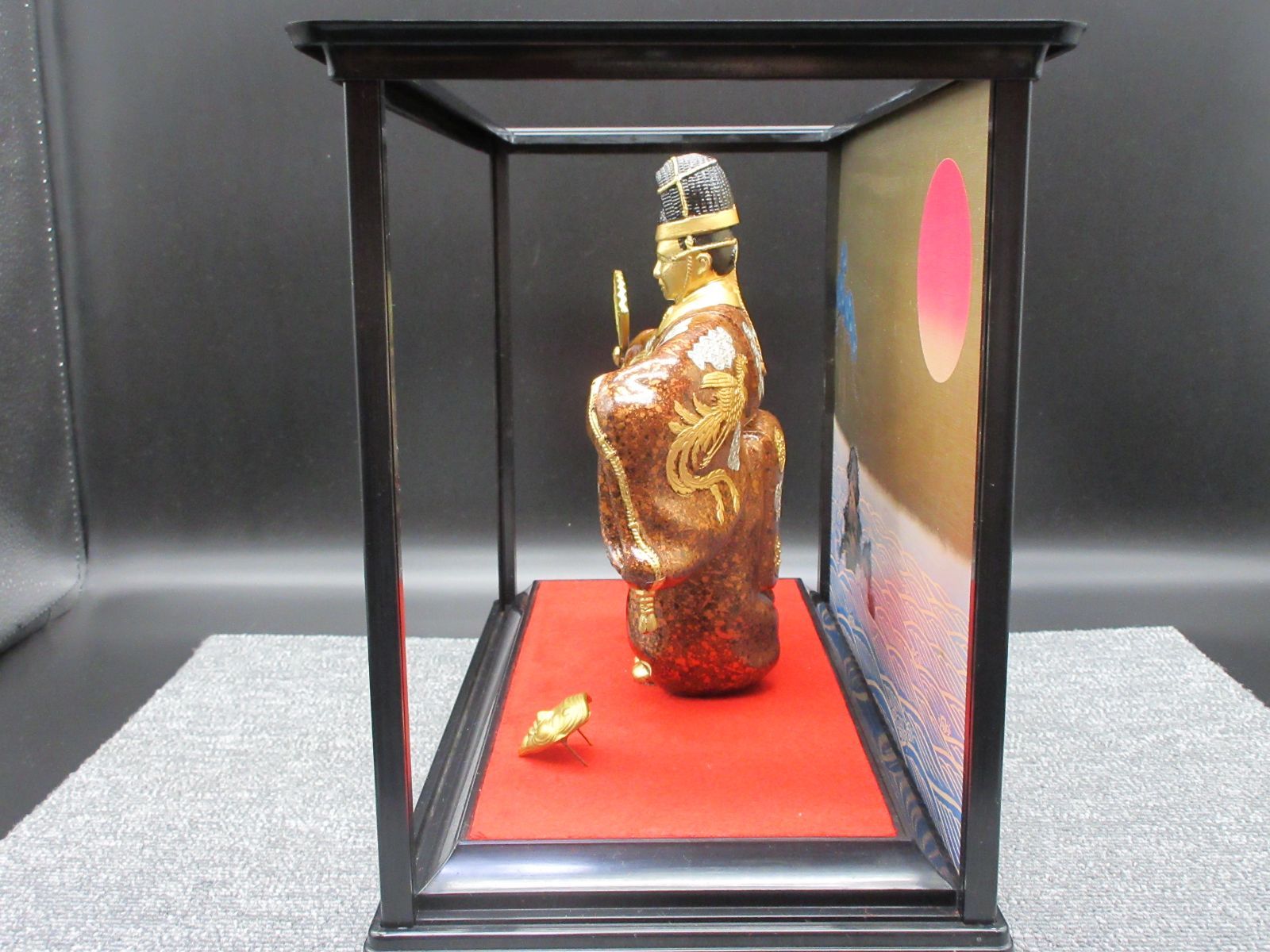 鋳物 金属工芸 能面人形 翁舞 彩色翁 翁像 能・狂言 吉祥 縁起置物