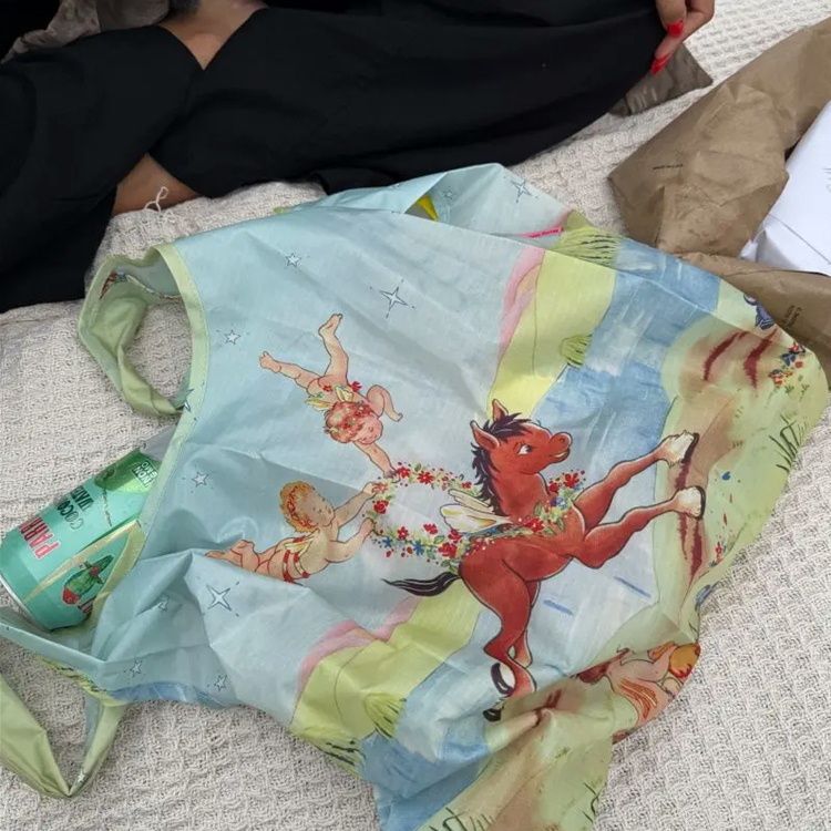 BAGGU Molly Goddard BAGGU エコバッグ 3点と巾着 ⭐︎ Baggu × Molly Goddard ⭐︎ エコバッグ 3点 & 巾着 新品