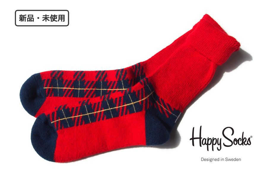 新品｜未使用｜ハッピーソックス｜happy socks｜COZY｜レディース