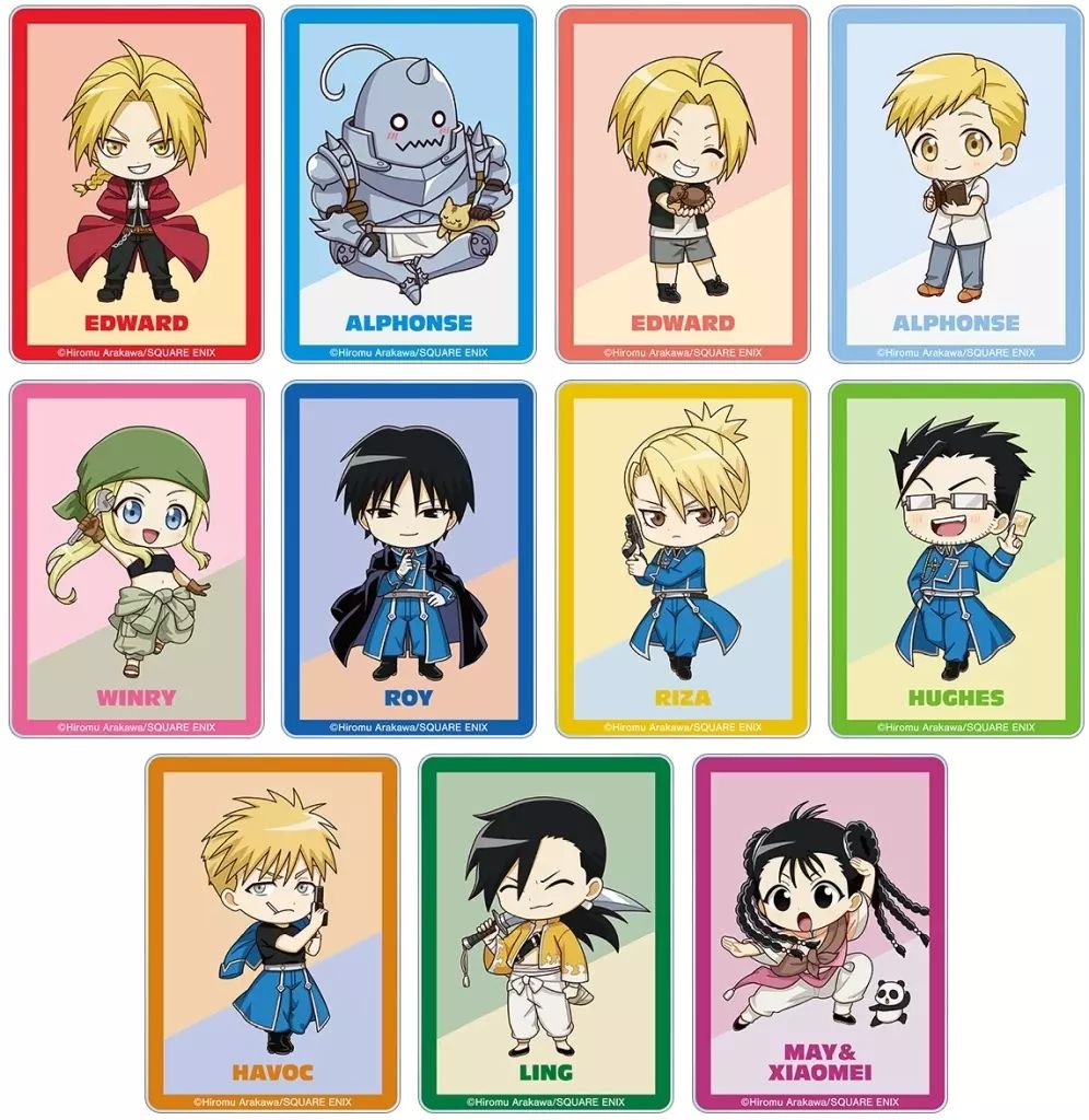 【新品】キャラカード 【ボックス】鋼の錬金術師 トレーディング ちびキャラ アクリルカード その他