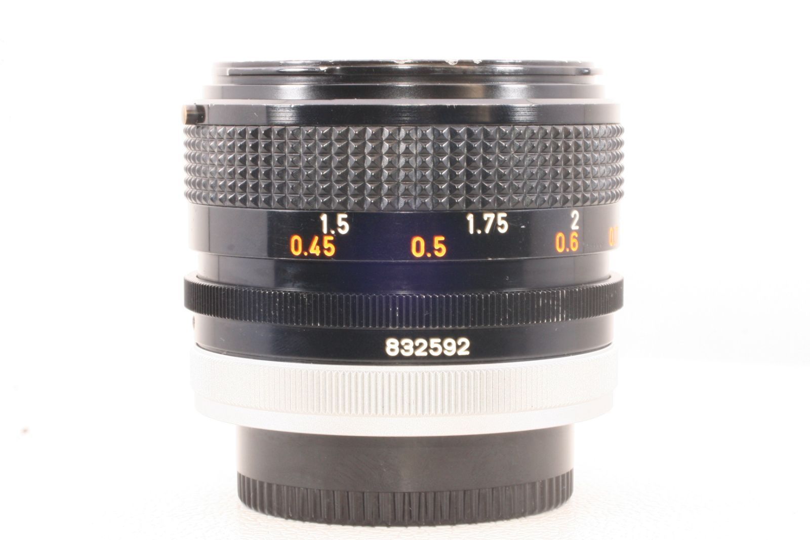 ☆外観美品【修理・整備/完動品】Canon FD 50mm f1.4 s.s.c