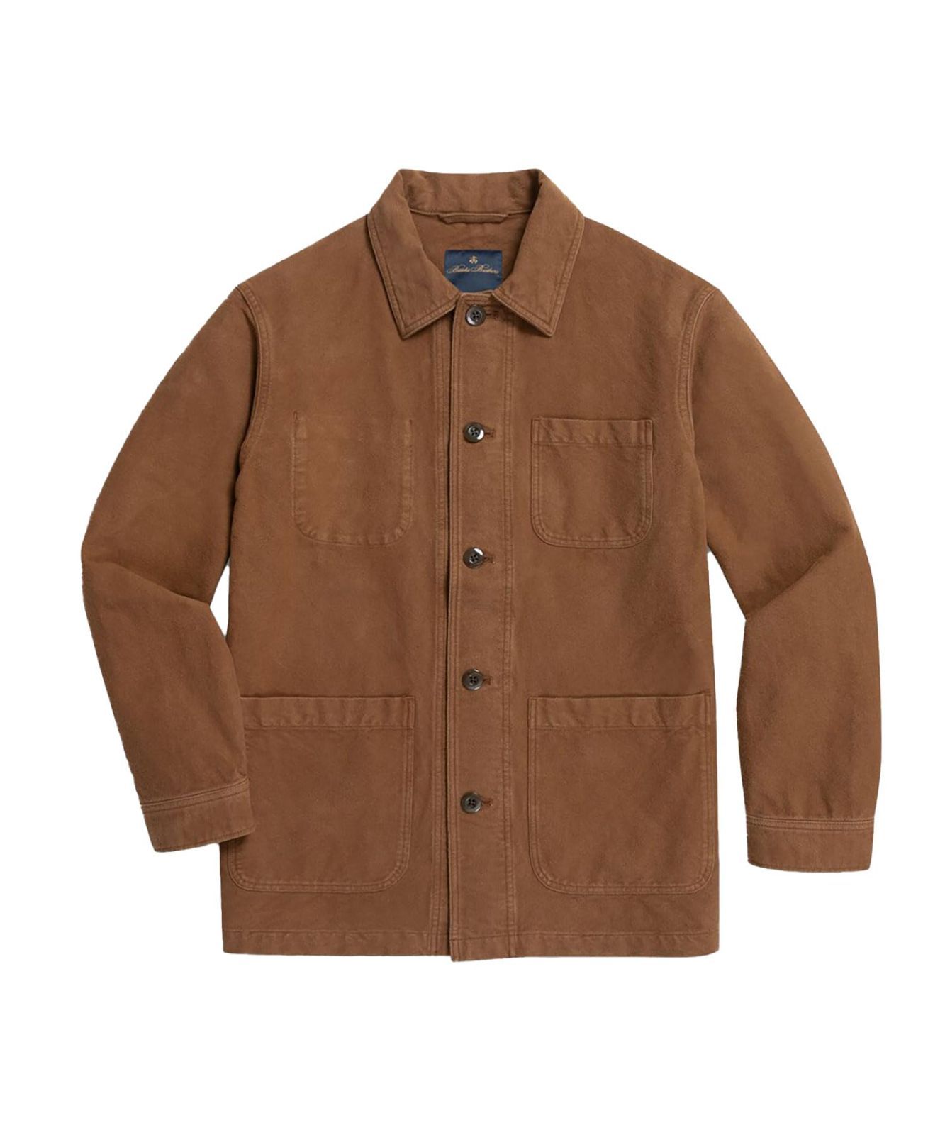 Size M_Color ブラウン Brooks Brothers ブルックスブラザーズ コットン モールスキン チョアジャケット 330000467 ブラウン M