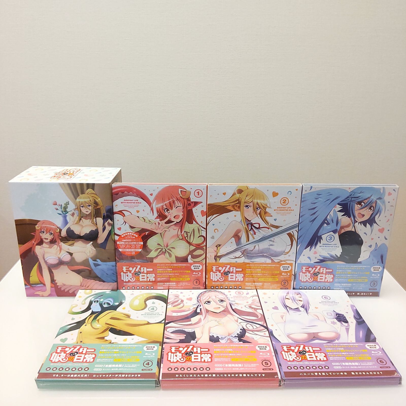 モンスター娘のいる日常 Vol.1～6 初回限定版 とらのあなBOX＋CD付き - メルカリ