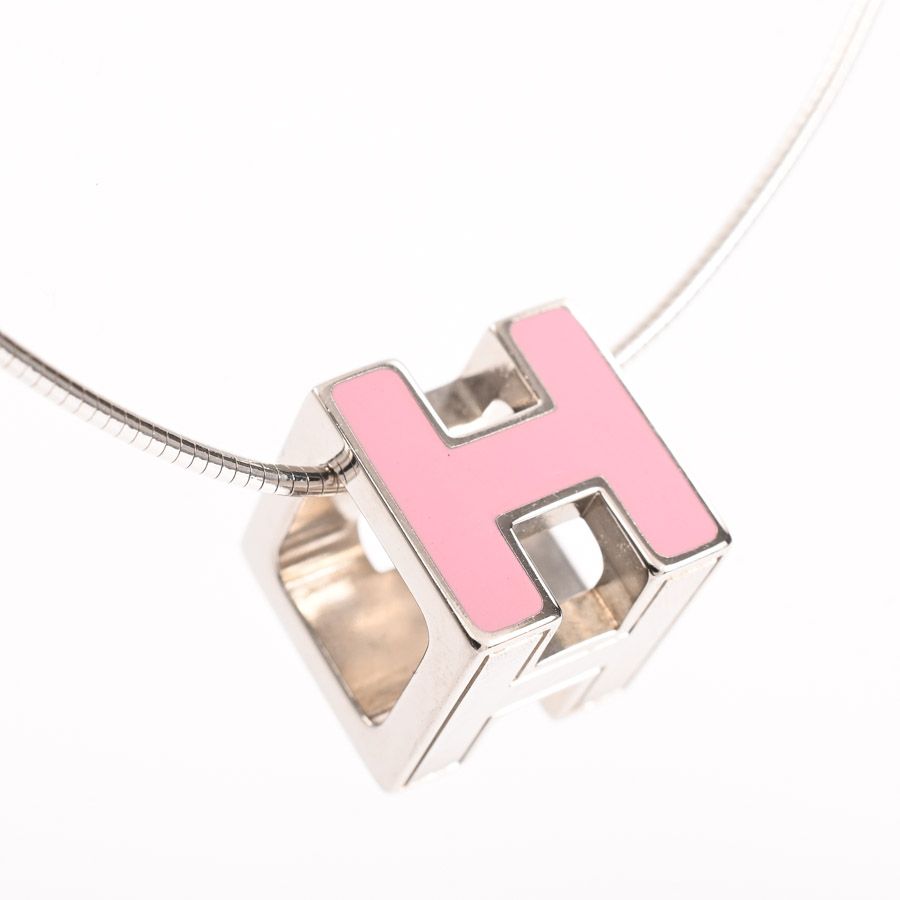 【在庫あり】 HERMES エルメス ネックレス Hキューブ - メルカリ アクセサリー