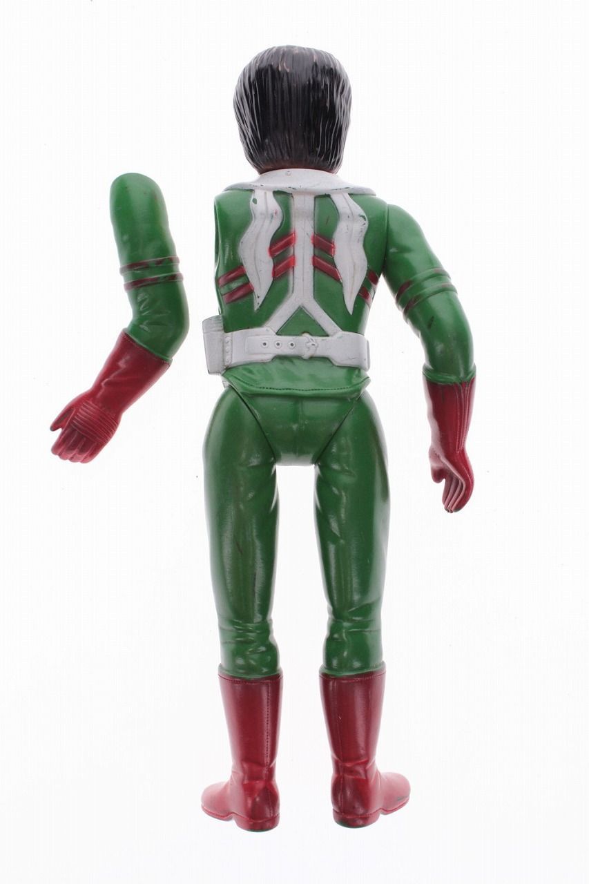 ○旧バンダイ 当時物 仮面ライダーV3 仮面取れ ソフビ - メルカリ