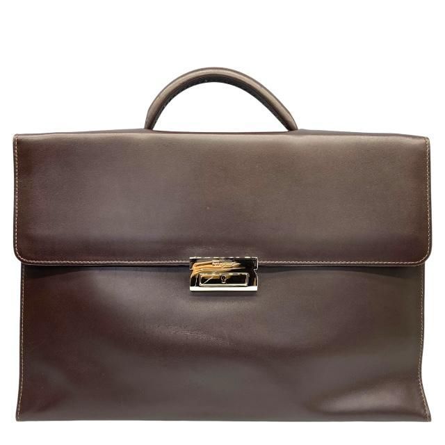 Salvatore Ferragamo ビジネスバッグ ブリーフケース ブラウン